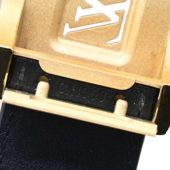 Louis Vuitton Black Multicolor Ceinture LV Cut Belt - Picture 7 of 9